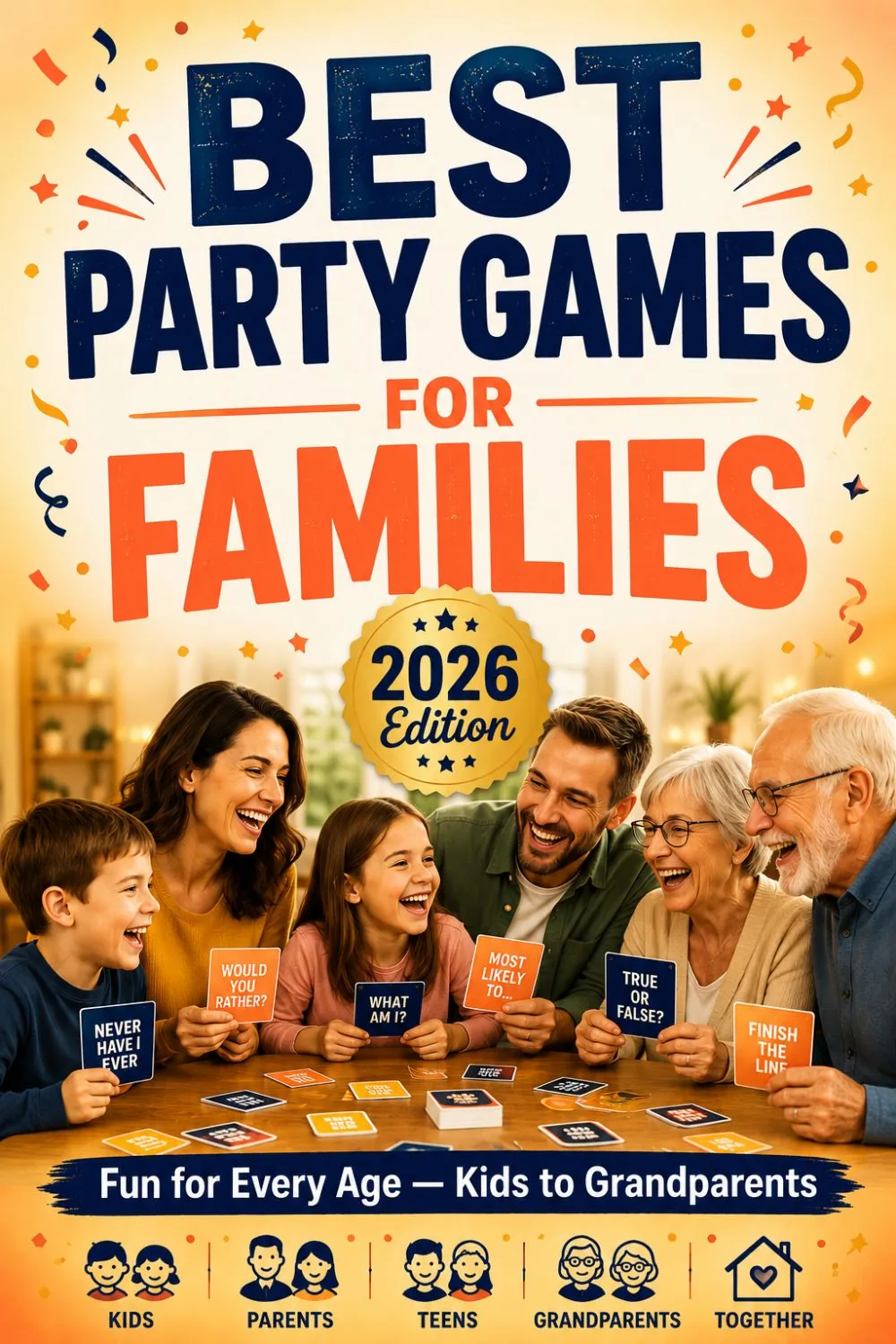 Best Party Games for Families in 2025 (All Ages, No Boredom)