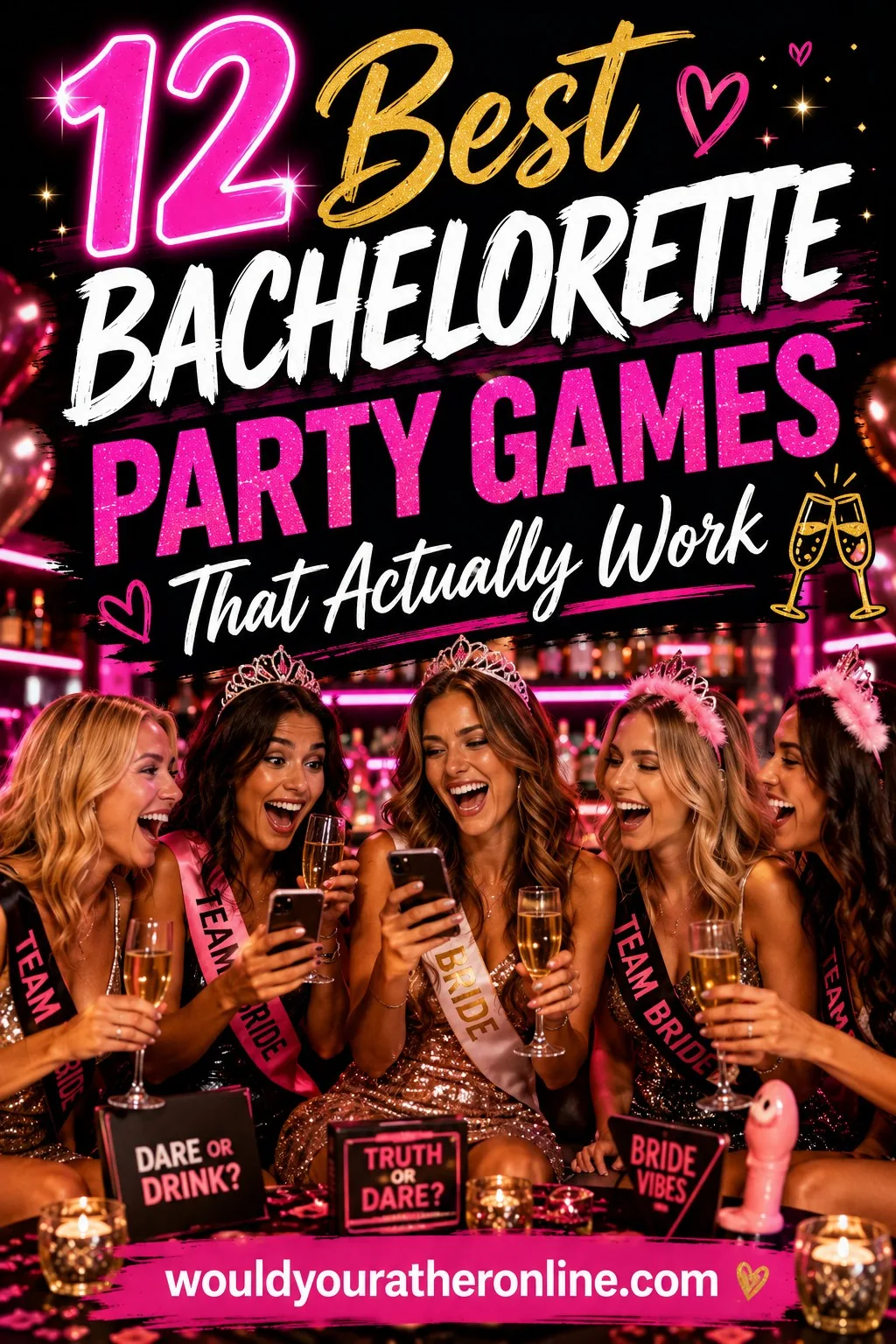 12 Best Bachelorette Party Games That Actually Work