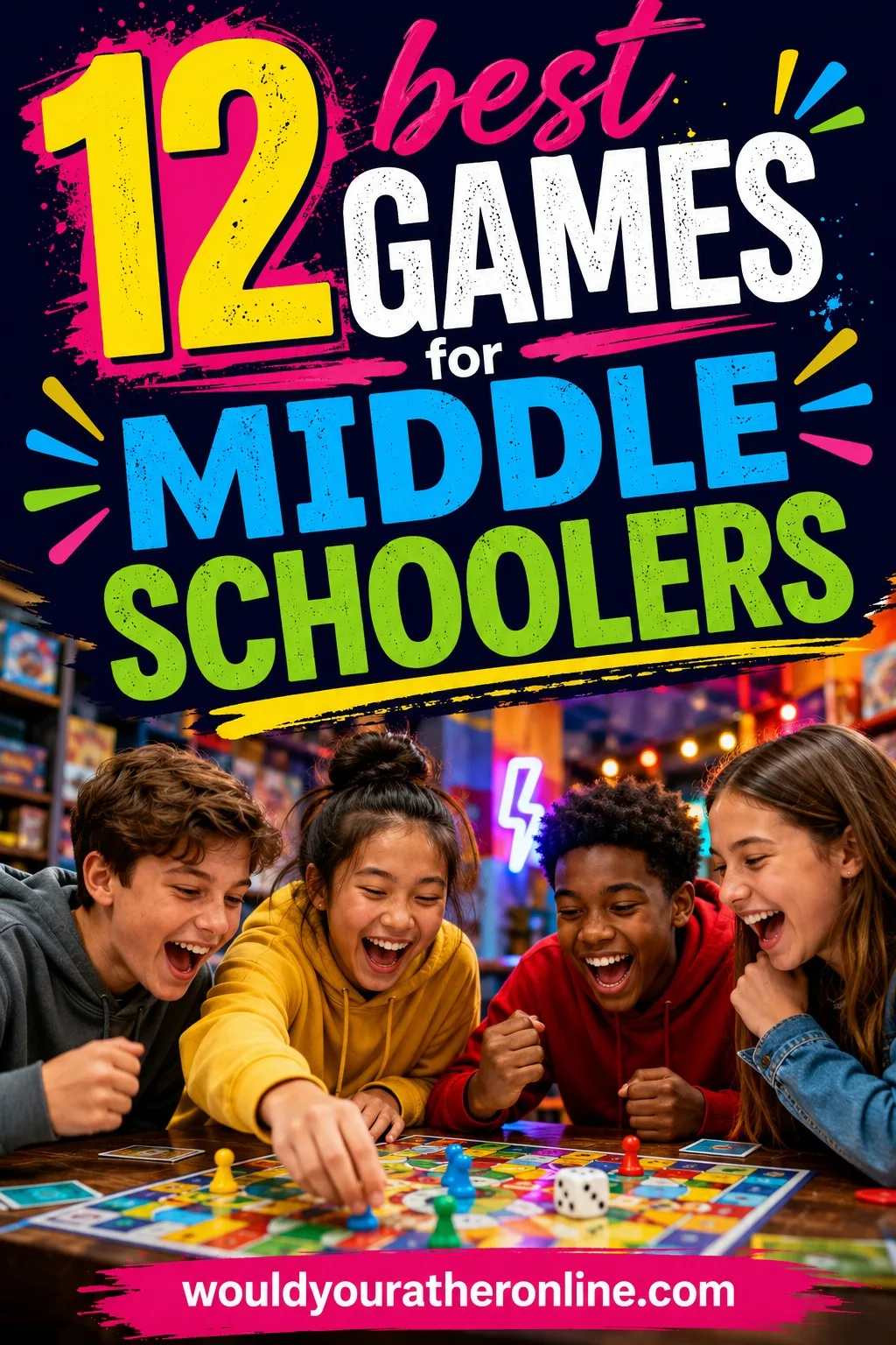 12 Best Games for Middle Schoolers