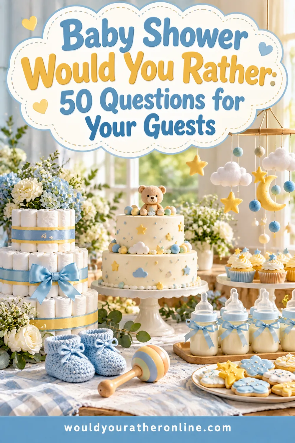 Baby Shower Would You Rather: 50 Questions for Your Guests
