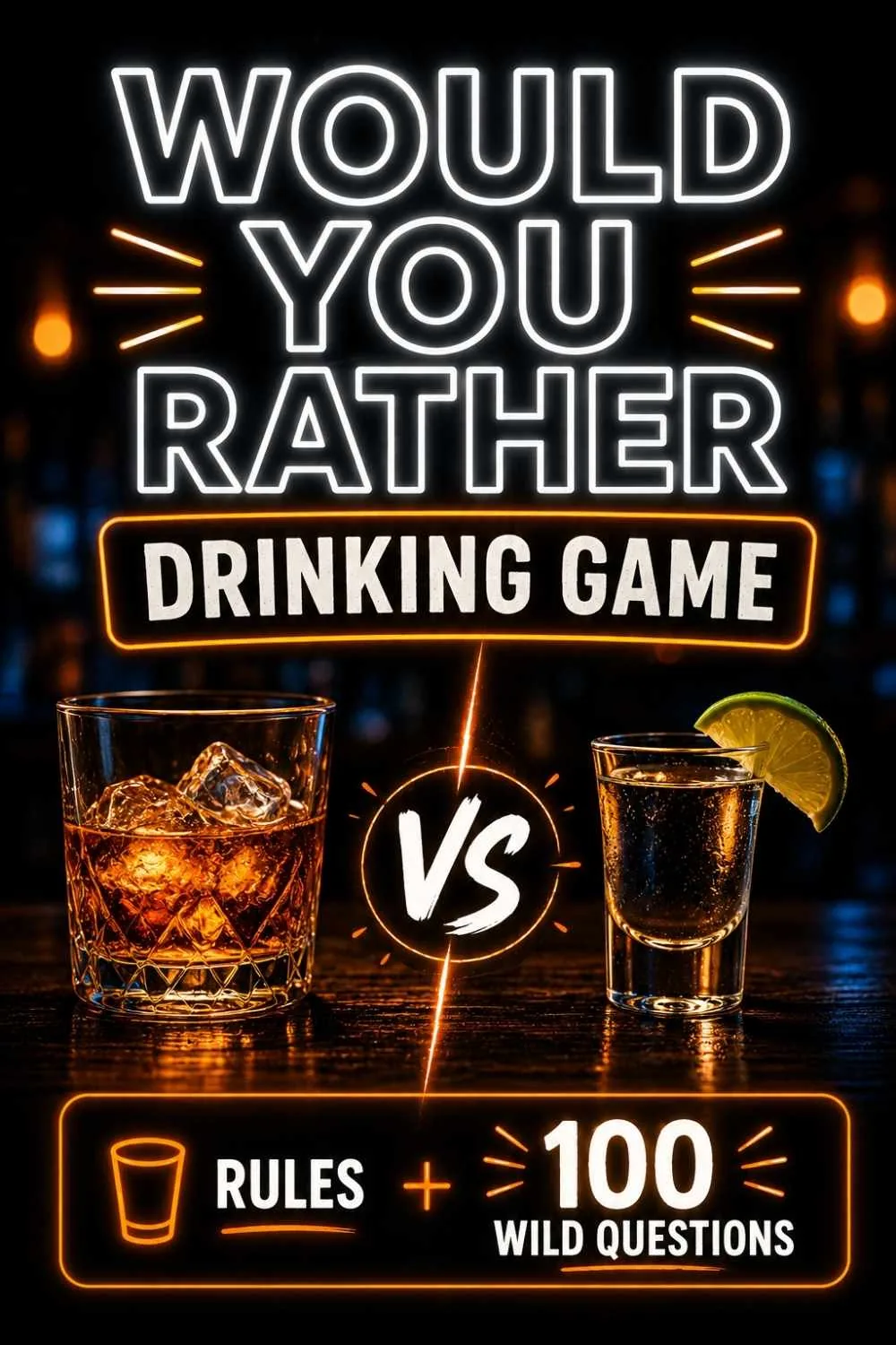 Would You Rather Drinking Game: Rules, Variations & How to Play