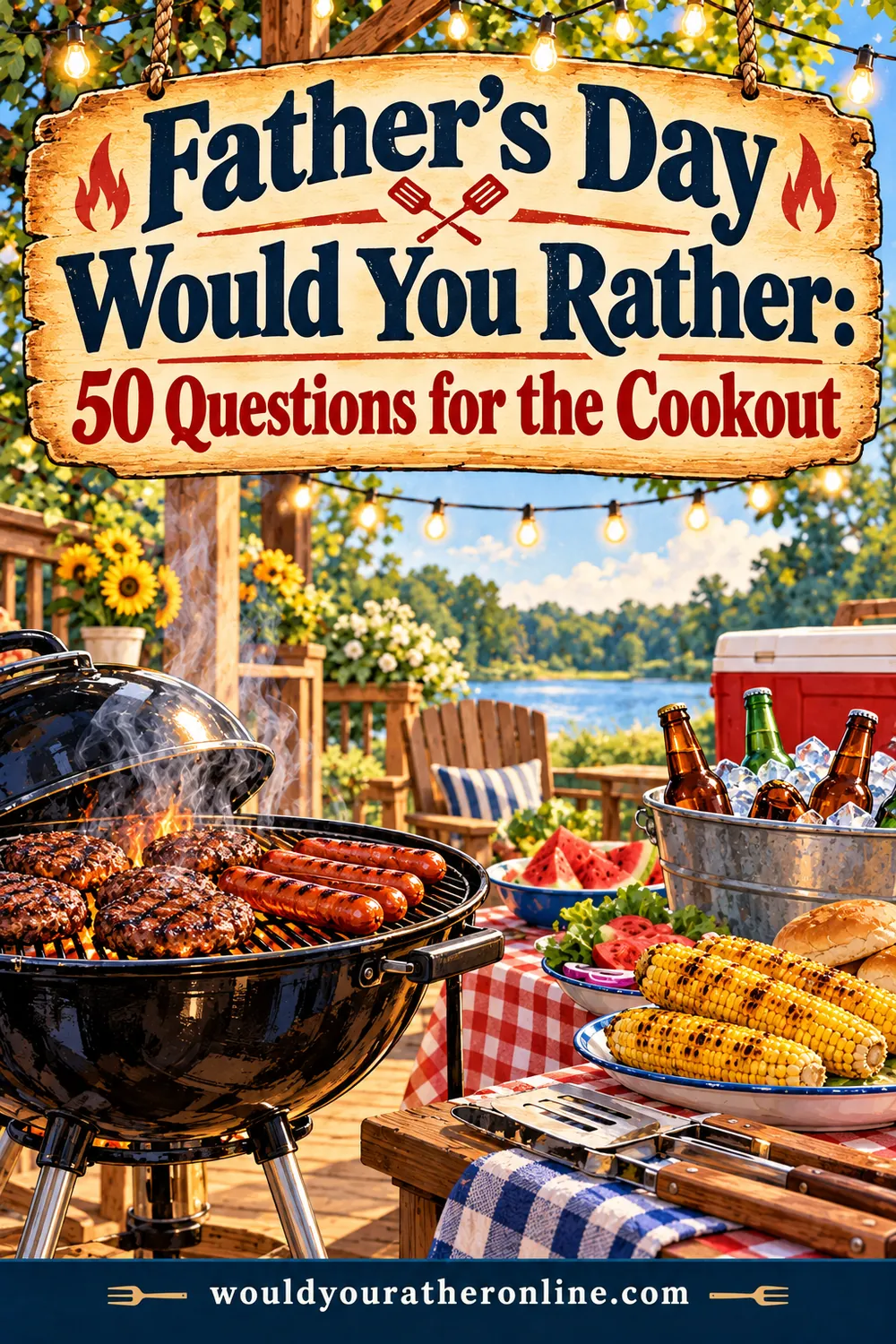 Father's Day Would You Rather: 50 Questions for the Cookout