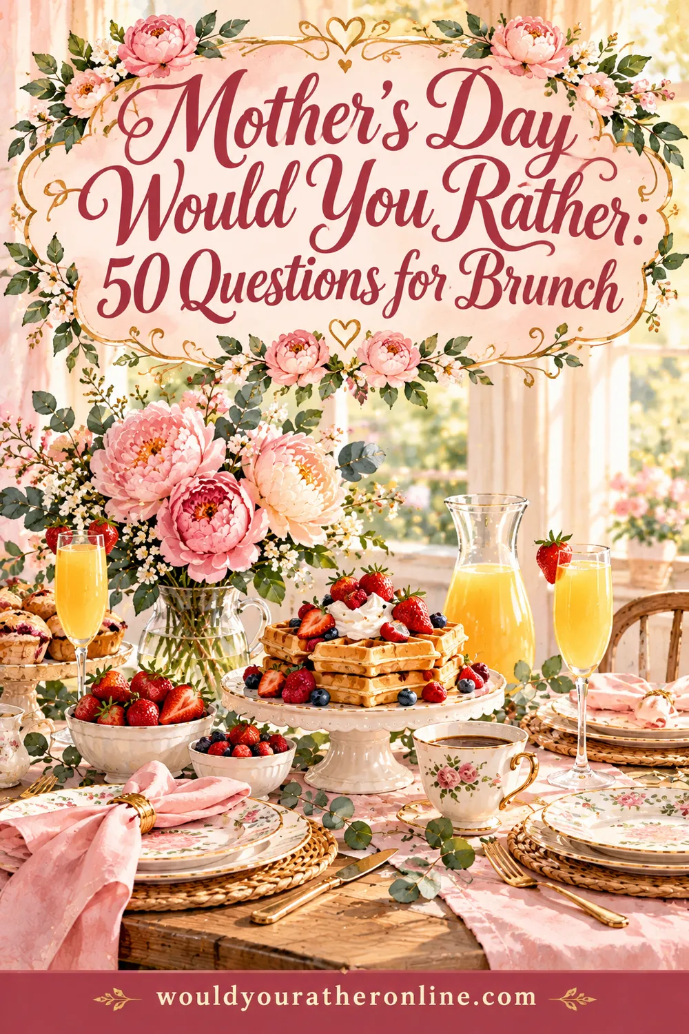 Mother's Day Would You Rather: 50 Questions for Brunch