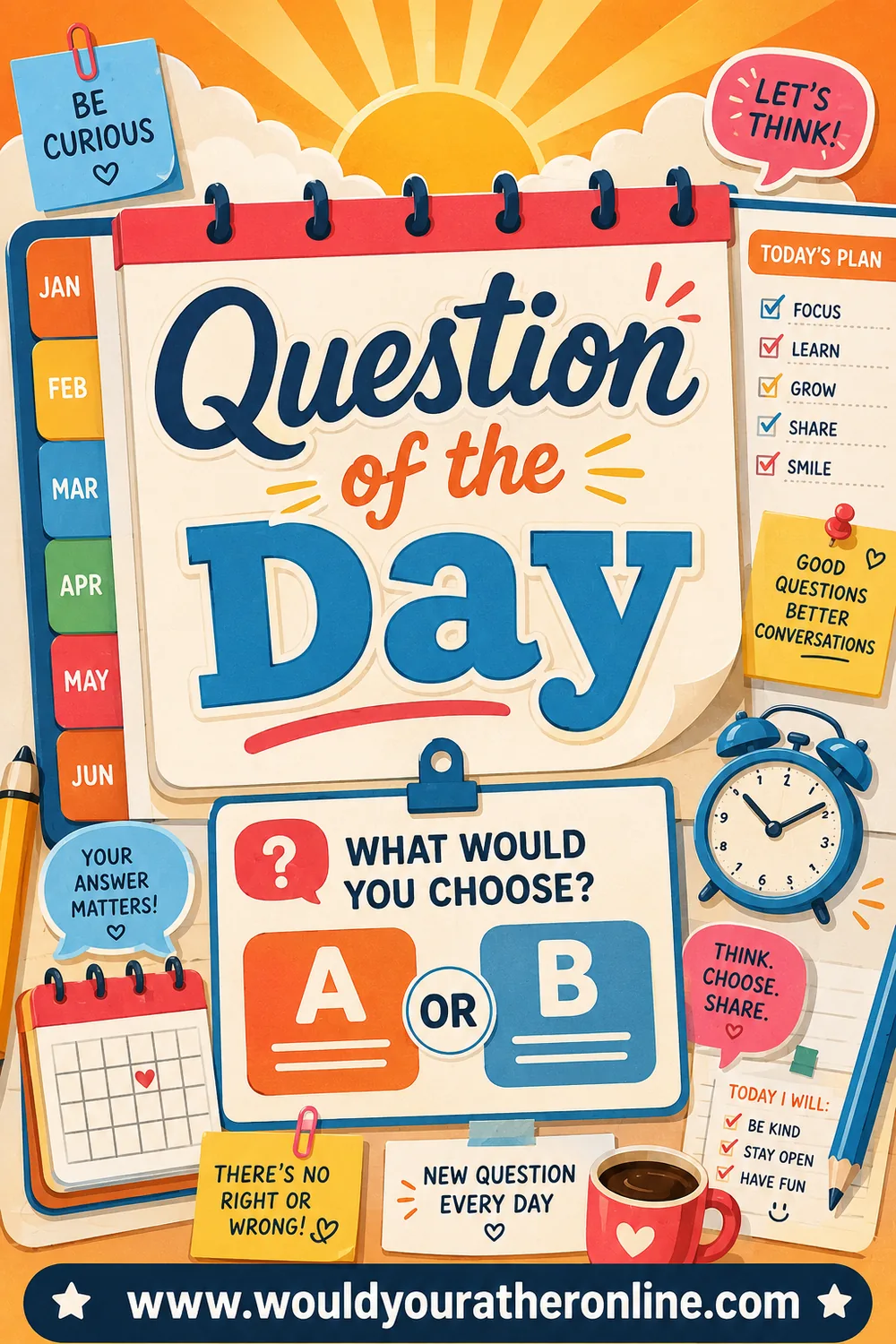 Would You Rather Question of the Day — 60+ Daily Questions for Any Group